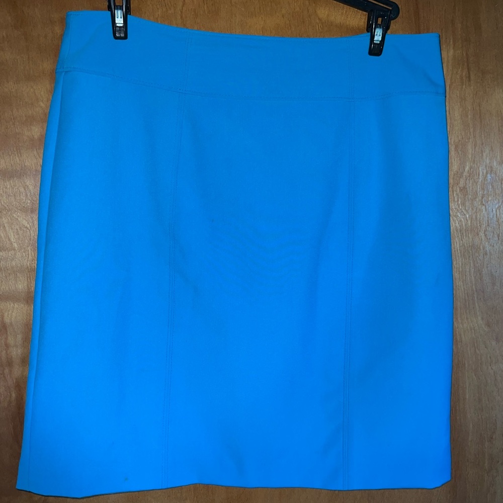 Worthington Blue Pencil Skirt